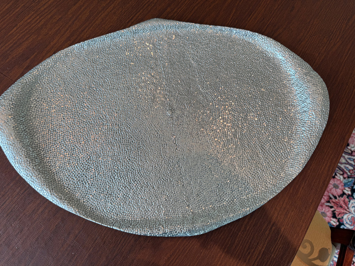 Michael Aram Large Shagreen Tray- 21"