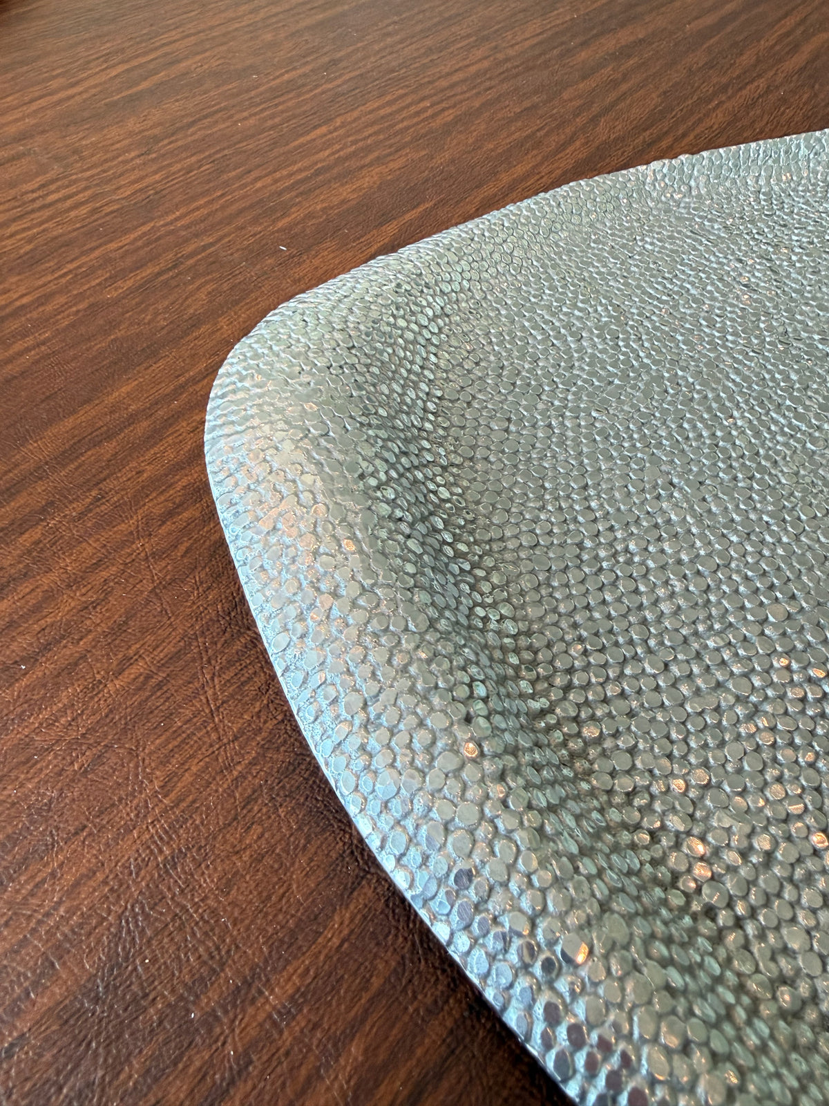 Michael Aram Large Shagreen Tray- 21"