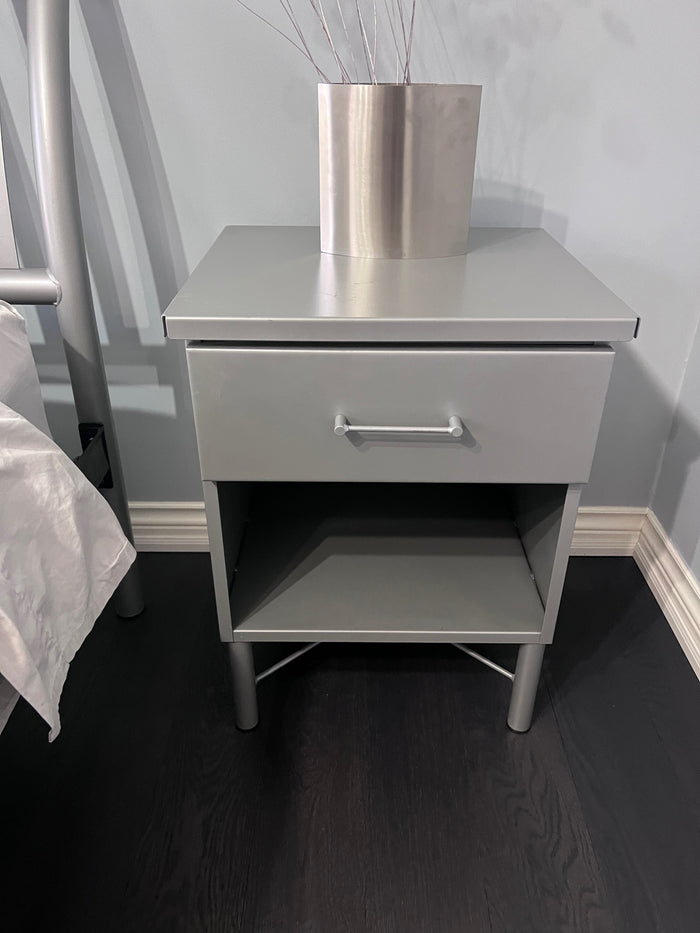 Pair of Amisco Metal Side Tables