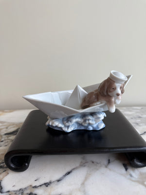 Lladro "Little Stowaway" Figurine
