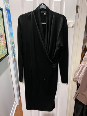 Ralph Lauren Black Dress, Size XL