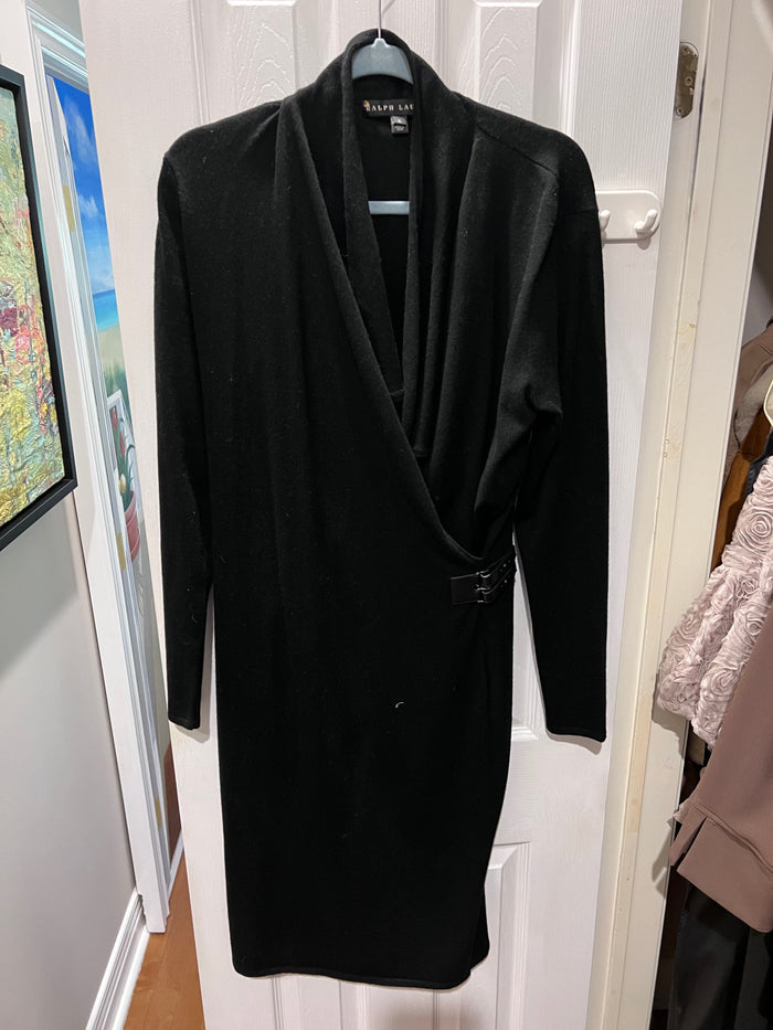 Ralph Lauren Black Dress, Size XL
