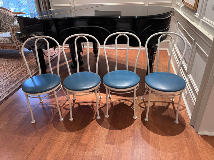 Set of Vintage Bentwood Bistro Metal Chairs