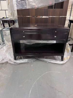 Pair of BAKER "THE BARBARA BARRY COLLECTION" Mahogany Nightstands