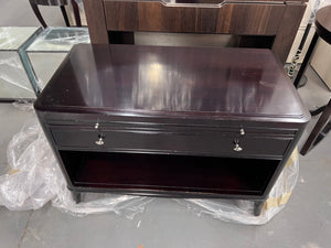 Pair of BAKER "THE BARBARA BARRY COLLECTION" Mahogany Nightstands