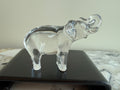 Baccarat Crystal Clear Elephant Figurine