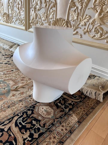 Art Deco Solid Ceramic Side Table