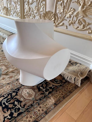 Art Deco Solid Ceramic Side Table