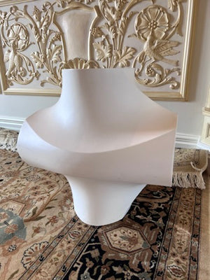 Art Deco Solid Ceramic Side Table