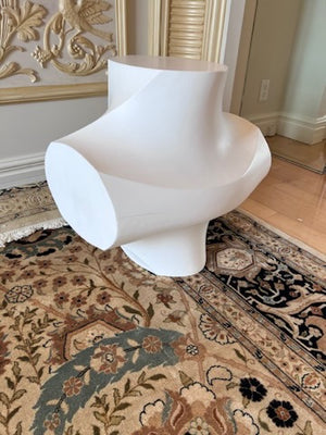Art Deco Solid Ceramic Side Table