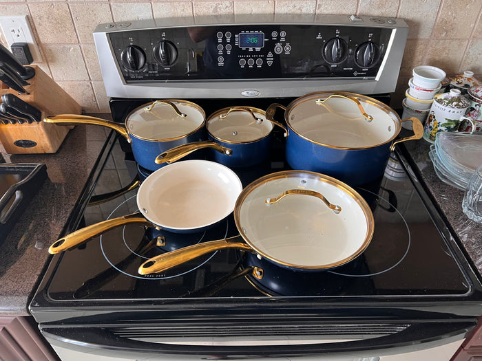 Gotham Steel 5pc Cookware Lot