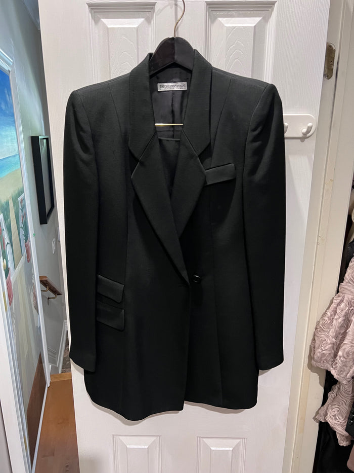 Emporio Armani Suit, Jacket & Skirt, Size 44