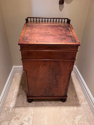 Antique Late Regency Davenport Desk in Faded Mahogany, circa 1820's from England