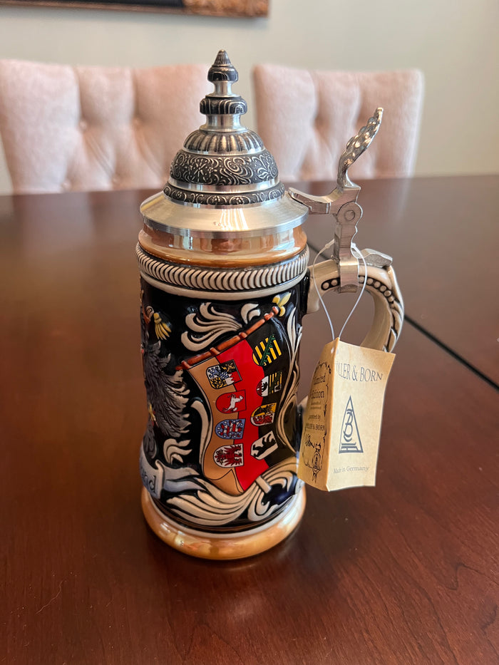 Limited Edition Zoller & Born Hand Painted Beer Stein (edition of 5,000)