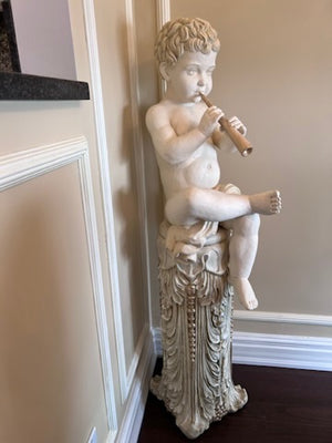 2 Piece Ceramic Statue # 2