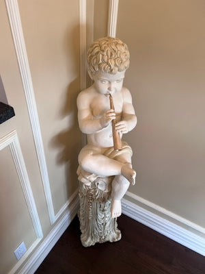 2 Piece Ceramic Statue # 2