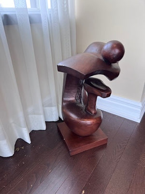 Bronze Painted Ceramic Sculpture