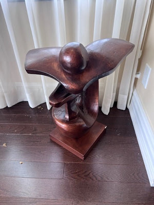 Bronze Painted Ceramic Sculpture