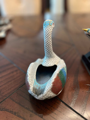 2 Cloisonne Birds Lot