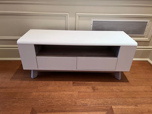 Structube Chelsa White Media Unit
