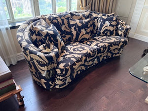 Gold & Black 'Turri' Sofa Made in Italy # 1