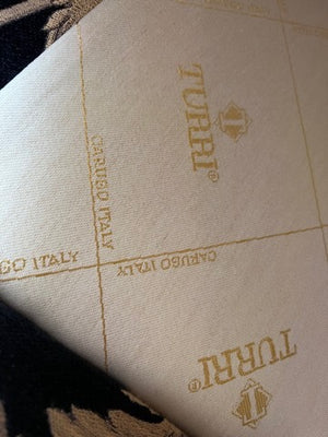 Gold & Black 'Turri' Sofa Made in Italy # 1