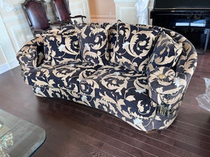 Gold & Black 'Turri' Sofa Made in Italy # 2