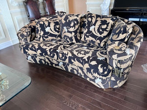 Gold & Black 'Turri' Sofa Made in Italy # 2