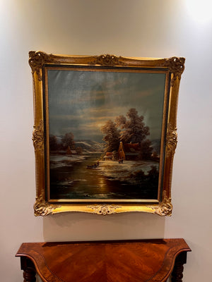 Original Oil Painting by Hans Joachim Spichalski