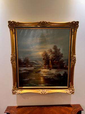 Original Oil Painting by Hans Joachim Spichalski