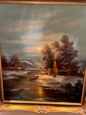 Original Oil Painting by Hans Joachim Spichalski