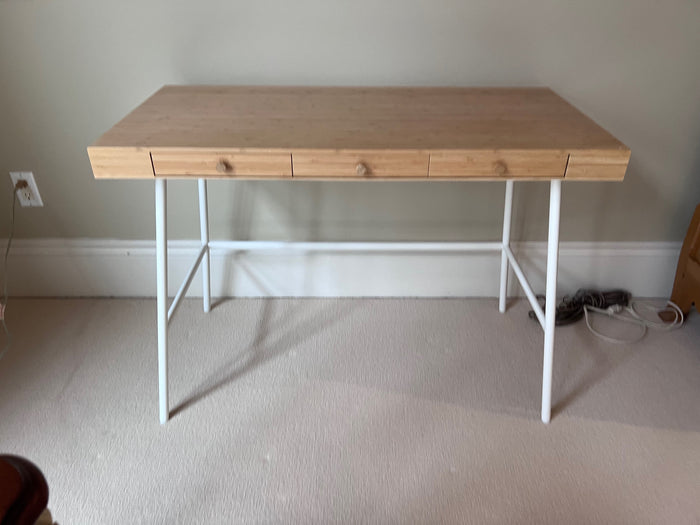 IKEA LILLÅSEN Desk, bamboo (*retail price $219)