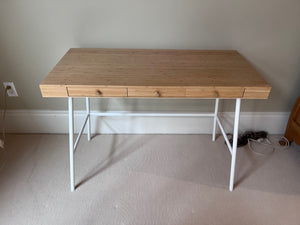 IKEA LILLÅSEN Desk, bamboo (*retail price $219)