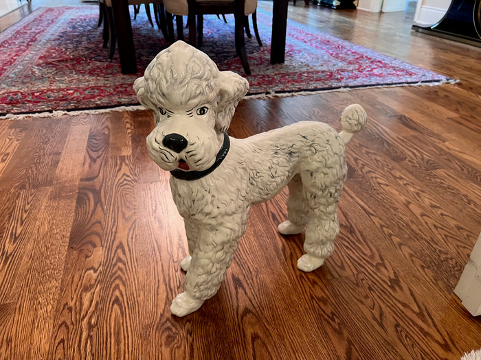 Vintage Ceramic Poodle