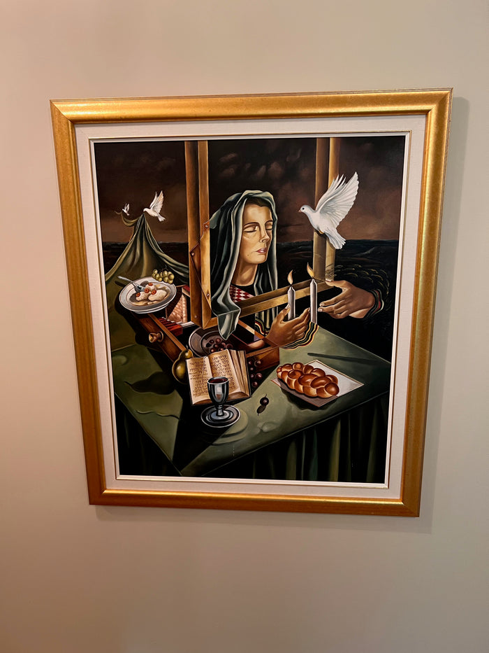 Screen Print 'Inauguration of the Sabbath' by Israel Rubenstein