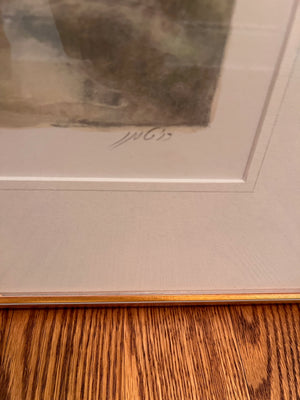 Original Signed & Numbered Serigraph 'Chattering' by Zina Roitman