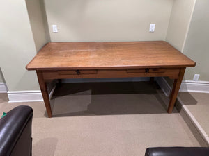 Vintage Solid Oak Desk