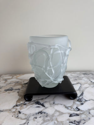 Ei8hteen Karat Frosted String Vase