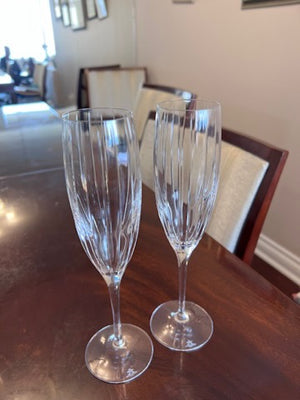 2 Mario Cioni Champagne Flutes