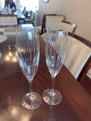 2 Mario Cioni Champagne Flutes