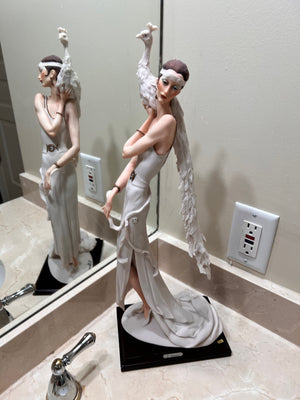 Giuseppe Armani 'Lady with Peacock' Figurine