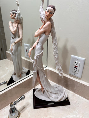 Giuseppe Armani 'Lady with Peacock' Figurine