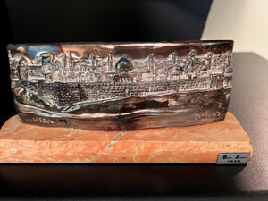 Ben Zion Sterling Silver 925 Sculpture 'Jerusalem'