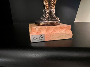 Ben Zion Sterling Silver 925 Sculpture 'Jesus The Good Shepherd'