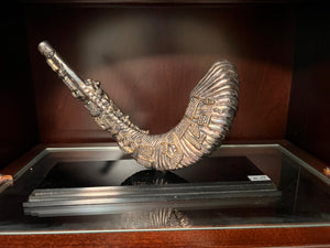 Ben Zion Sterling Silver 925 Sculpture 'The Shofar'
