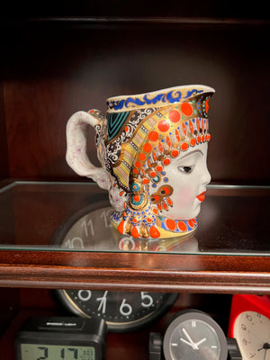 RARE! LFZ LOMONOSOV Factory Porcelain MUG/JUG by Natalia DANKO