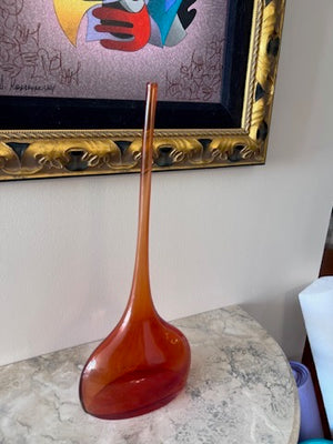 Barbini Murano Thin Glass Vase