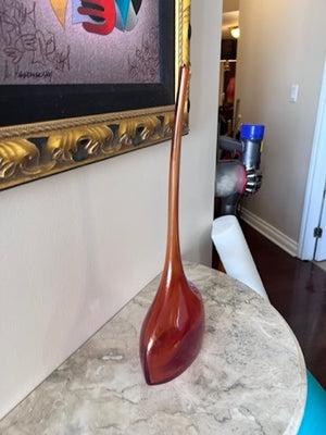 Barbini Murano Thin Glass Vase