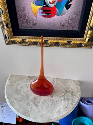 Barbini Murano Thin Glass Vase