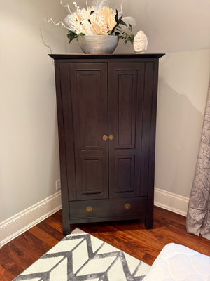 Pier 1 Shanghai Armoire in Espresso